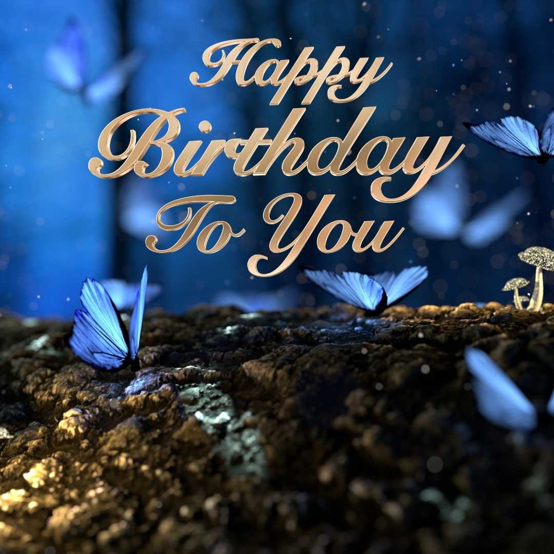 Latest Awesome Happy Birthday Butterfly Images Graphics Pictures Of May 2023